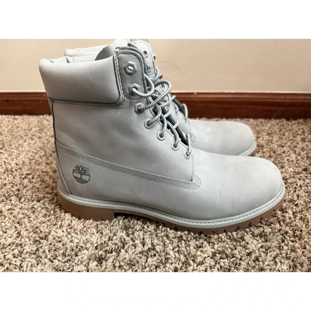 New in Box Men's Timberland 50th Anniversary Premium Boot TB0A5YPNEA3 Gray
